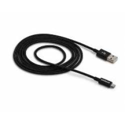Cabo USB - Micro USB 1,5m Nylon Preto EUAB 15NP Intelbras