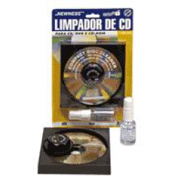 Kit de Limpeza p/CD/DVD Newness cdc-121
