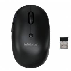Mouse Intelbras MSI100 - Sem Fio Preto Intelbras