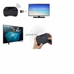 Mini Teclado Controle Sem Fio p/Smart TV, TV Box Pc