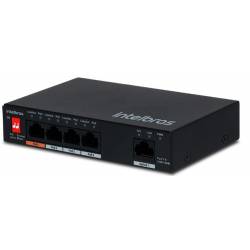 SWITCH 5 PORTAS FAST COM 4 PORTAS POE SF 500 POE Intelbras