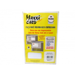 Papel A4 Cartão Bco Infantil V Modelo C Maxx x