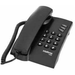 Pleno - Telefone com fio (preto) Intelbras