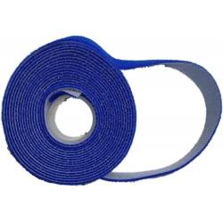 Abraçadeira de Velcro 1.0mt x 10cm Azul GvFRT21801 GVB