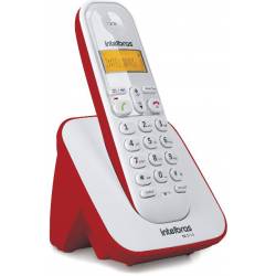 TELEFONE SEM FIO TS 3110 BRANCO / VERMELHO Intelbras