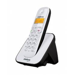 Telefone Sem Fio TS 3110 Branco e Preto Intelbras