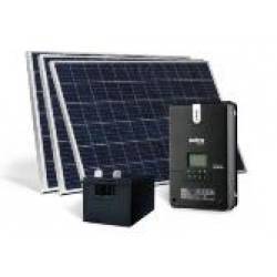 Gerador Solar Off Grid 160Wp 590Wh/d PWM 12Vcc 220Ah 3 D Intelbras