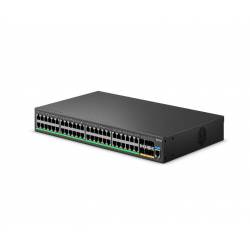 SWITCH GERENCIAVEL 48P + 4P SFP 1000 BASE-X POE S3352G-PB Intelbras