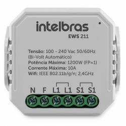 Interruptor Controlador de Cargas Wifi 1/1 EWS 211 Intelbras