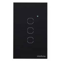 INTERRUPTOR SMART WI-FI TOUCH 3 PRETO MIS 1003 Intelbras