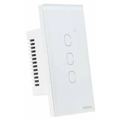 INTERRUPTOR SMART WI-FI TOUCH 3 BRANCO MIS 1003 Intelbras