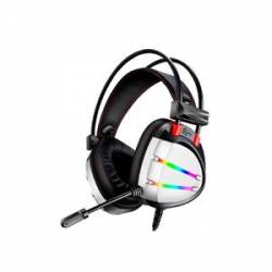 HEADSET GAMER K-MEX AR7002 RGB BRANCO K-MEX