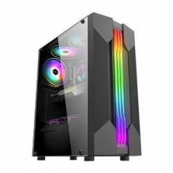 GABINETE GAMER CG-01A9 PRETO K-MEX