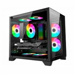 GABINETE GAMER CG-01AD PRETO K-MEX