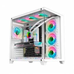 GABINETE GAMER CG-W2J1 BRANCO K-MEX