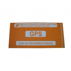 Caderneta  Bloco INSS GPS c/12j Grafiset