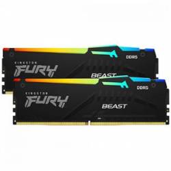 MEMORIA U-DIMM DDR5 32GB(2X16GB)/5600 PT KINGSTON