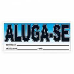 Placa Comercial Aluga-se c/50 UND