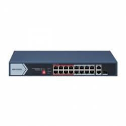 SWITCH 16P POE FAST DS-3E0318P-E/M(C) HIKVISION