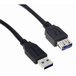 Cabo Extensor USB 2.0 com 2.0mts AMxAF Velocidade Até 480Mb/s KCP