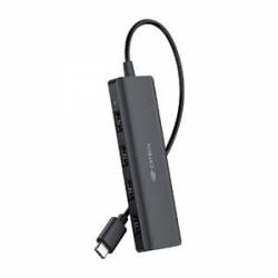 HUB USB 2.0 C3T HU-C230BK 4P USB / USB-C C3TECH