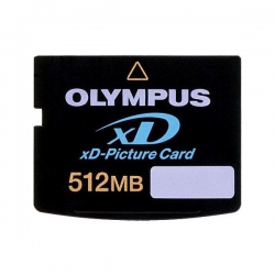 Memoria Cartão 512mb p/Camera XD Card Olympus