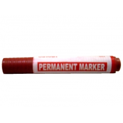 Marcador Permanente Vermelho Binbin Marker