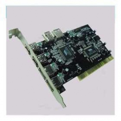 Placa Controladora PCI USB 4p + 2p FireWire C