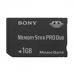 Memoria 1gb p/Camera Stick ProDuo Sony