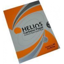 Papel A4 Carbono 1 Face Simples Helios