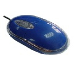Mouse Ps2 Optico Azul Teclaser