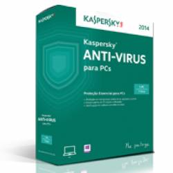 Software Ant-Virus 5 Lics. 2017 kaspersky