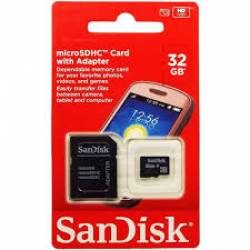 Memoria Cartão 32gb Micro SD SANDISK