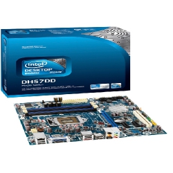 Placa Mae s1156 Intel DH57DD c/Raid  i3/i5/i7 Omb Box