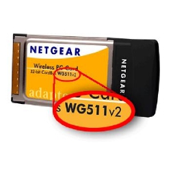 Pcmcia Wireless Rede 54mb Netgear (PROMOÇÃO)