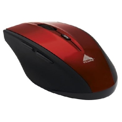 Mouse Usb Optico s/Fio Lateral Emb Verm/Pto xCn06301
