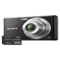 Camera Digital Sony 14.1mp 4x DSC-W530 Preta L06