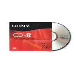 Midia CD-R 700mb c/Envelope Sony