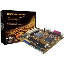 Placa Mae s775 Digitron PCware IPM41S/ IDE Box