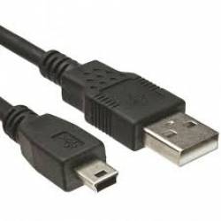 Cabo USB A MxMini 1.8mt 5p cb210328