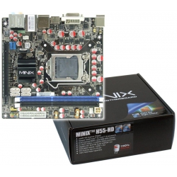 Placa Mae s1156 H55-HDi3/i5/i7 Omb MINI-ITX DVI/HDMI