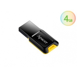 Pen-Drive4gb USB 2.0 Pto/Amarelo 3001