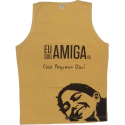 Camiseta 10 Sou Amigo(a) cpd Amarela