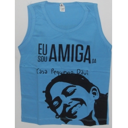 Camiseta 4 Sou Amigo(a) cpd Azul