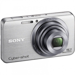 Camera Digital Sony 16.1mp 5x DSC-W630 8gb Prata