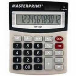 Maquina Calculadora Manual 8 Dig Mpt1061