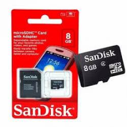 Memoria Cartão 8gb Micro SD SANDISK