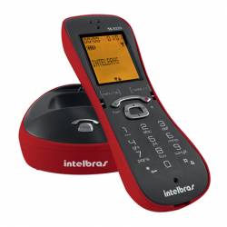 Telefone s/Fio Ts8220 Vermelho Intelbras