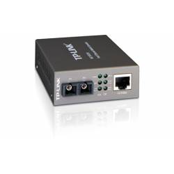 Conversor de Fibra Ethernet Rj45 p/Fibra Optica MC100CM TP-LINK