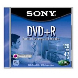 Midia Dvd+R 4.7gb c/Cx Sony Slim